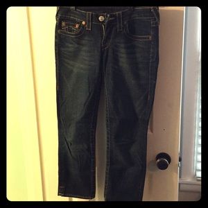 True Religion Kate Cropped Jeans